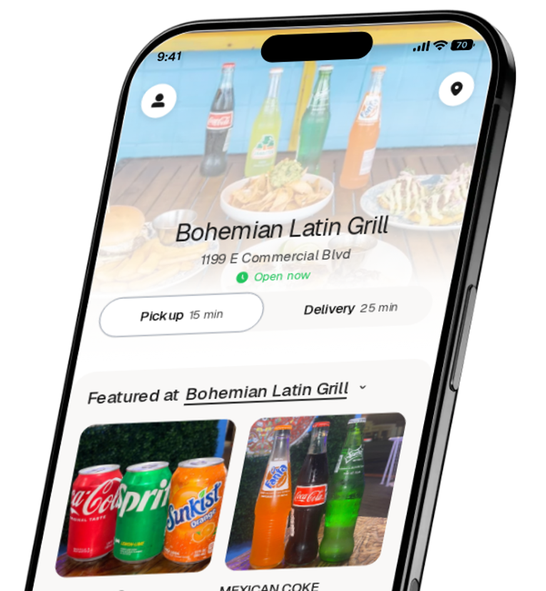 Bohemian Latin Grill app preview