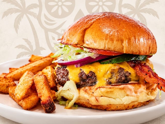 Bacon Cheese Burger.