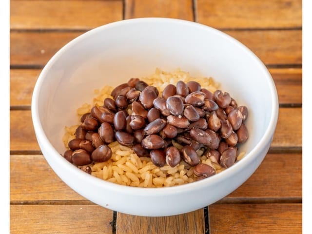 Rice and Beans.