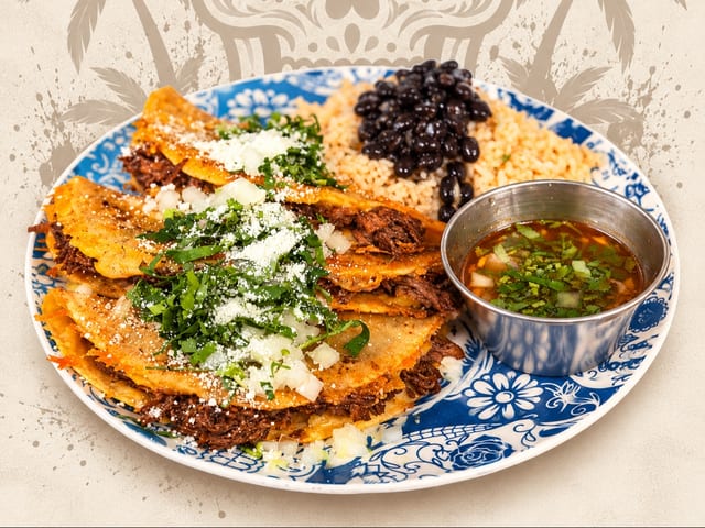 Birria Taco Platter.