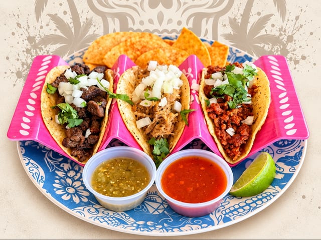 Bohemian Taco Trio.